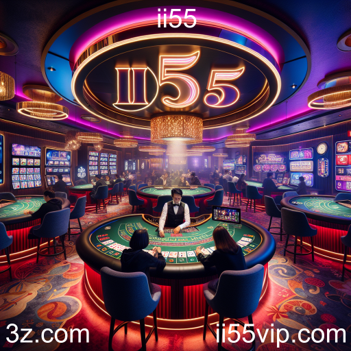 Explore a Emoção do Cassino Ao Vivo no ii55